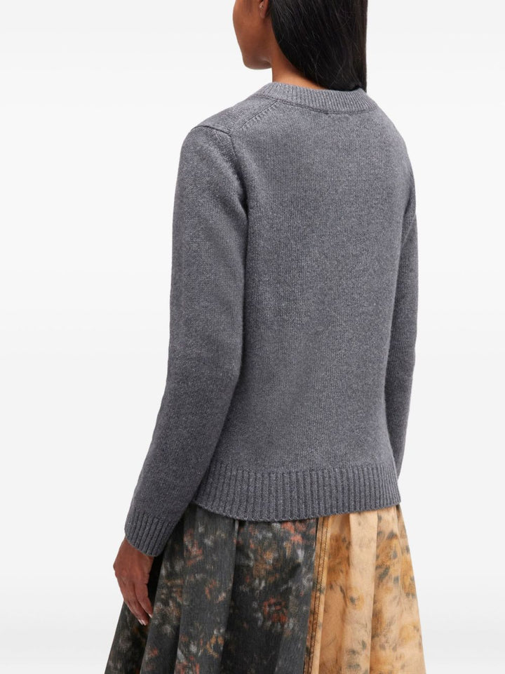 GANNI Cardigan con scollo rotondo