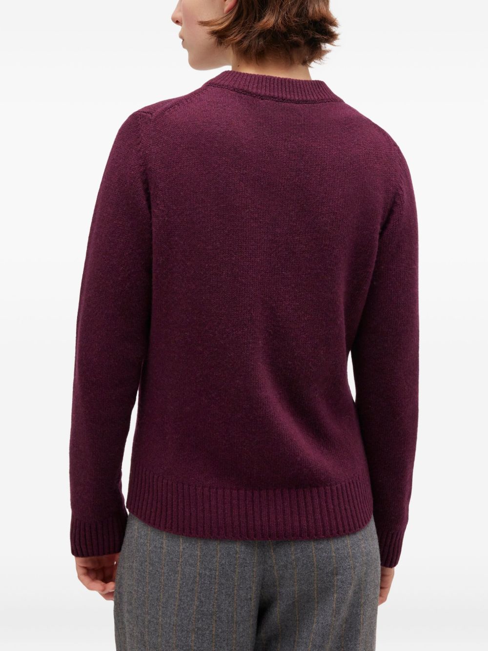 GANNI Cardigan con scollo rotondo