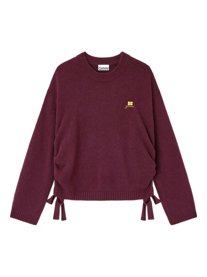 GANNI Maglione con coulisse