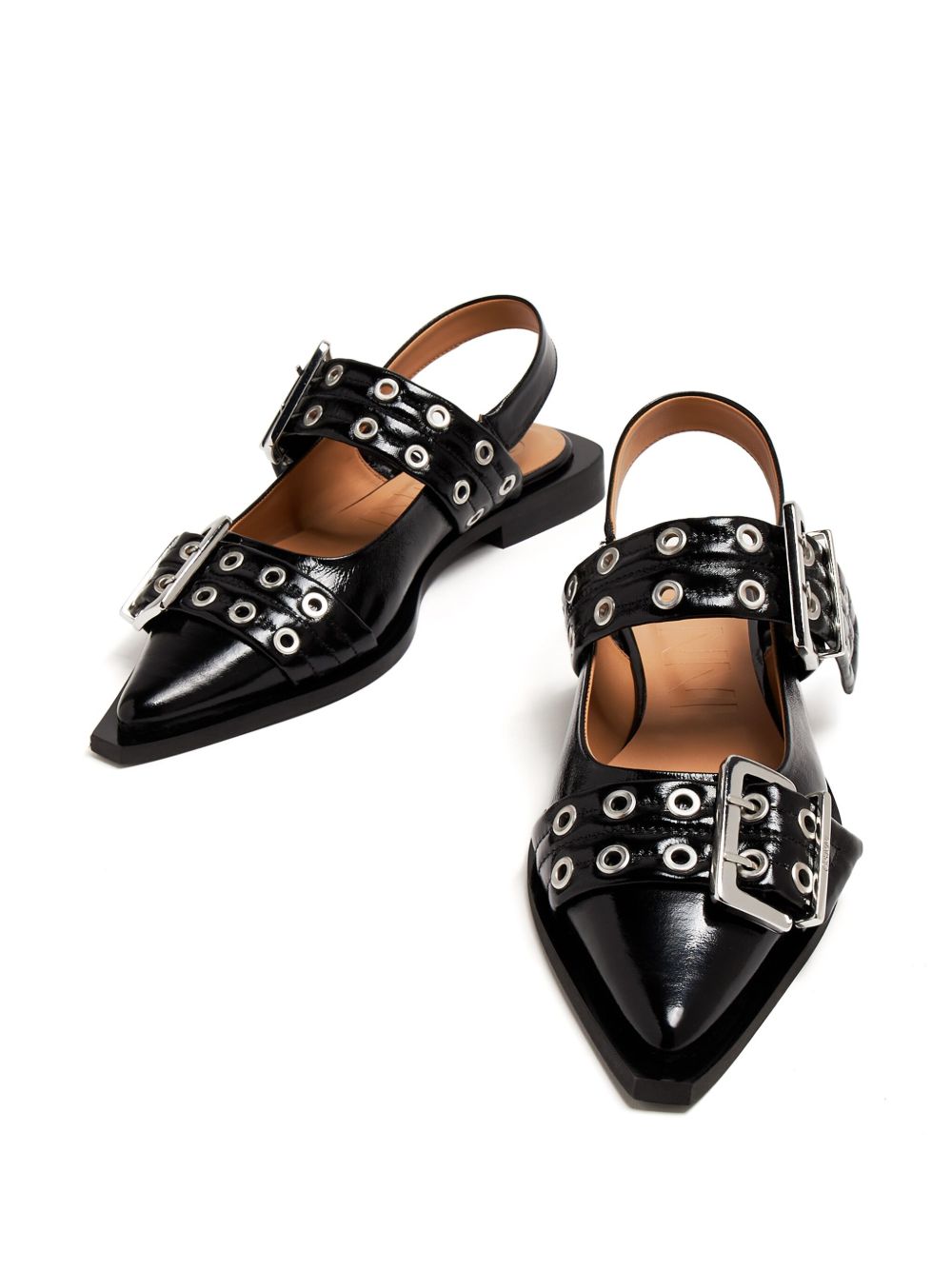 GANNI
Pumps con fibbia