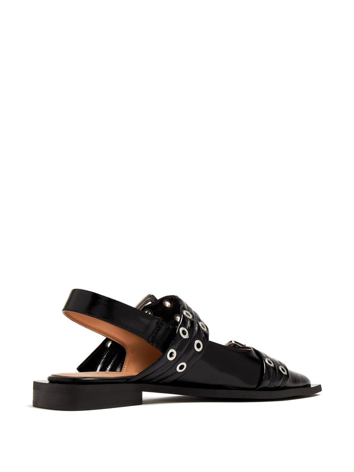 GANNI
Pumps con fibbia