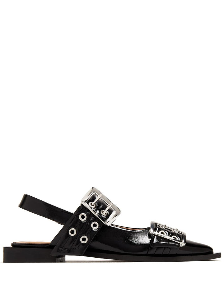 GANNI
Pumps con fibbia