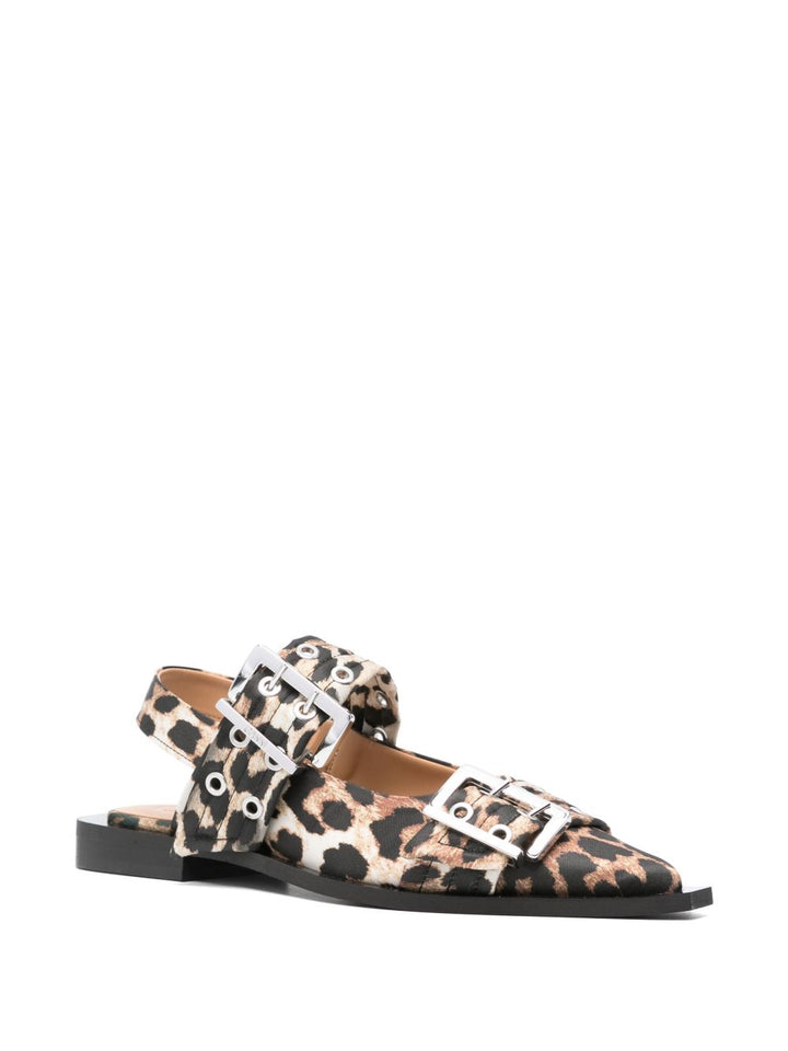 GANNI
Ballerine con stampa
