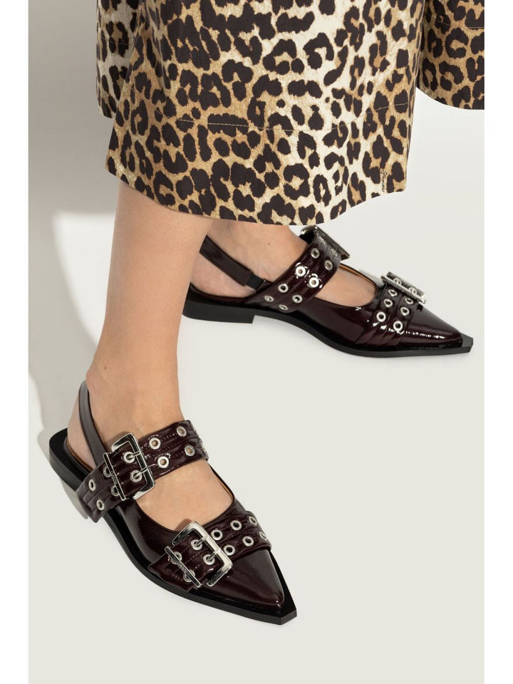 GANNI Ballerine con fibbia