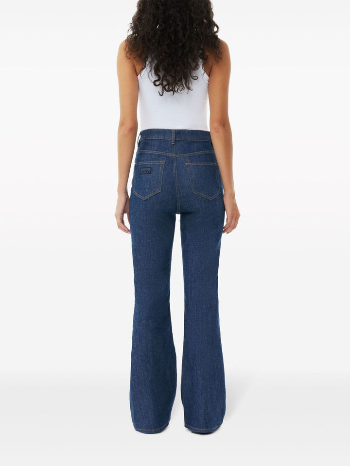 GANNI Canotta a coste