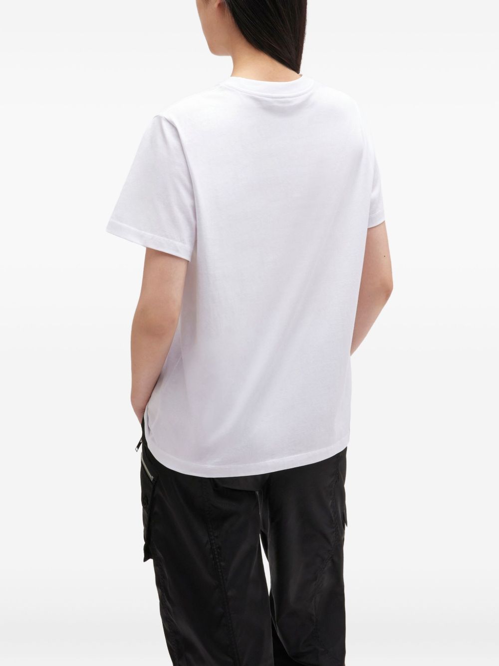 GANNI T-shirt Kitty con fiocco