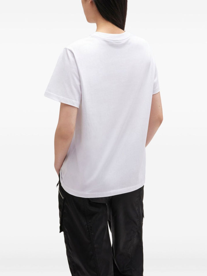 GANNI T-shirt Kitty con fiocco