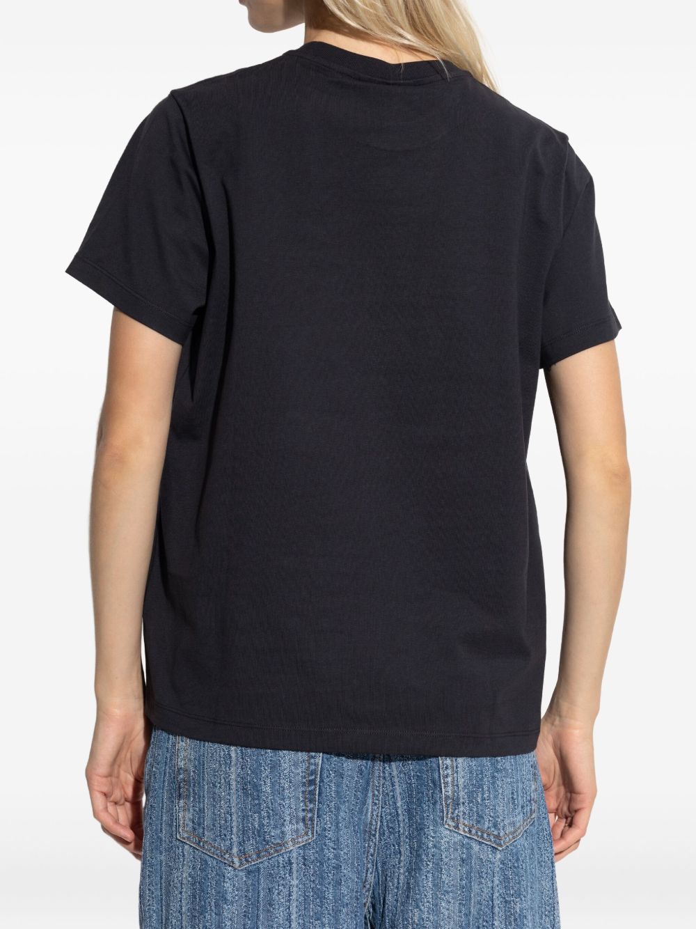 GANNI T-shirt Neon Kitty