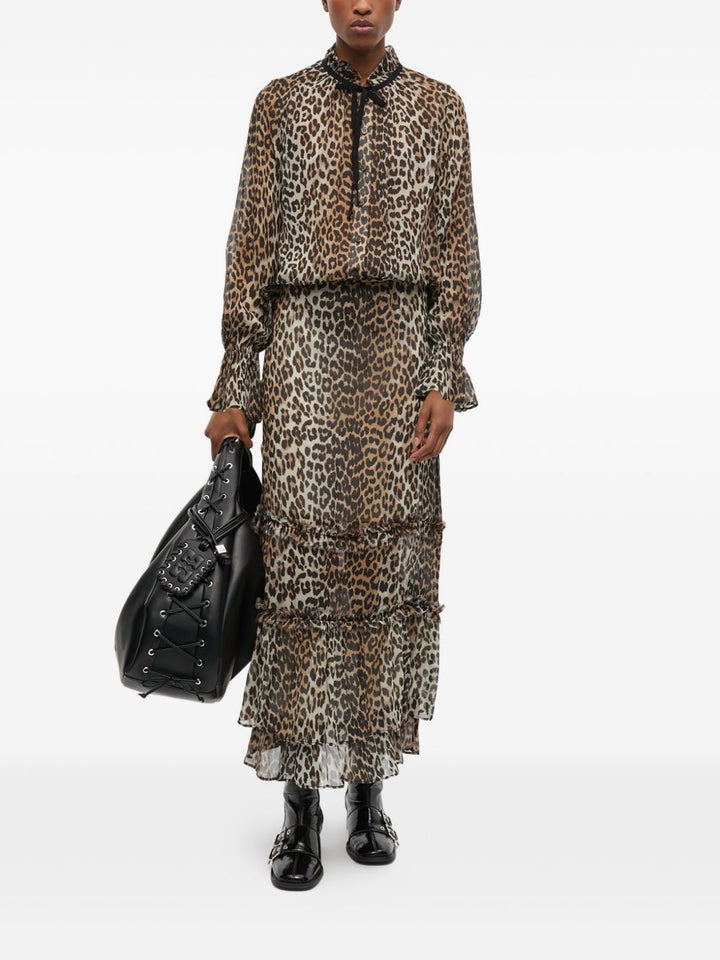 GANNI Blusa con stampa