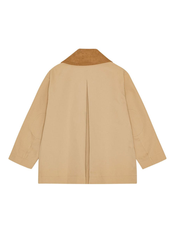 GANNI Giacca Utility con colletto a coste