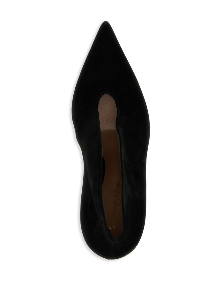 Gianvito Rossi
Scarpe slip-on in camoscio