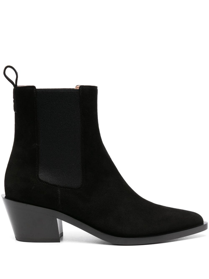 Gianvito Rossi
Stivale pelle scamosciata