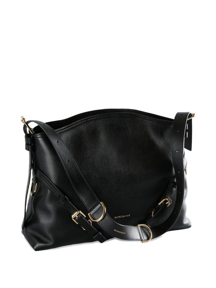 Givenchy Borsa Voyou media in pelle lucida