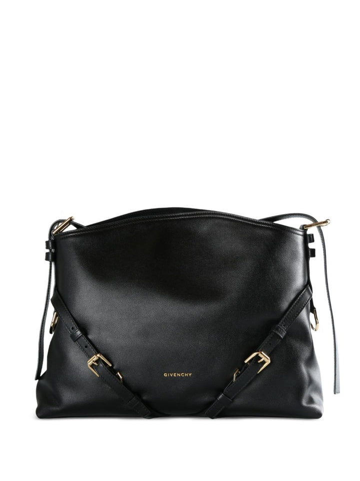 Givenchy Borsa Voyou media in pelle lucida
