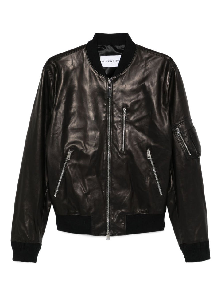 Givenchy
Bomber in pelle con zip