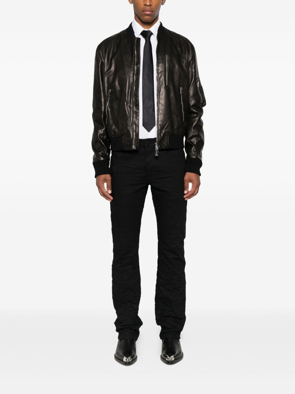 Givenchy
Bomber in pelle con zip