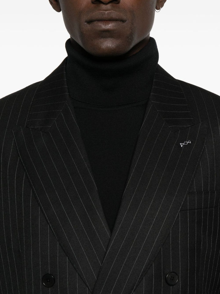 Givenchy
Giacca a righe aderente in lana