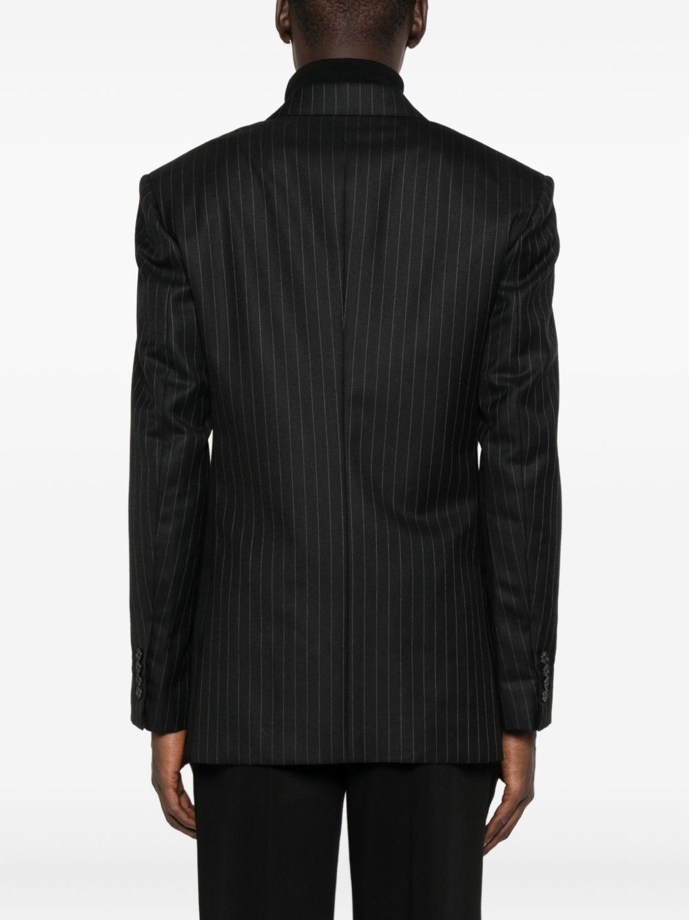 Givenchy
Giacca a righe aderente in lana
