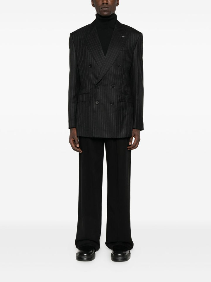 Givenchy
Giacca a righe aderente in lana