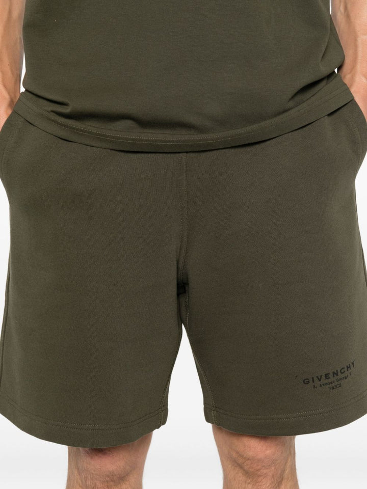 Givenchy
Bermuda in tessuto garzato