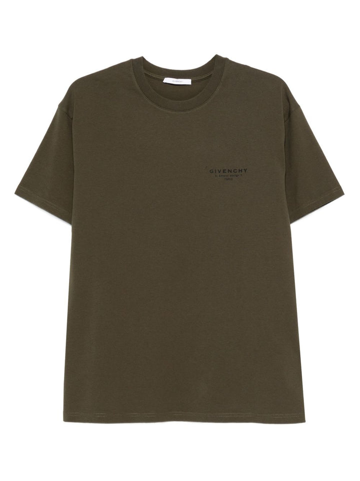 Givenchy T-shirt in cotone con stampa GIVENCHY Stamp
