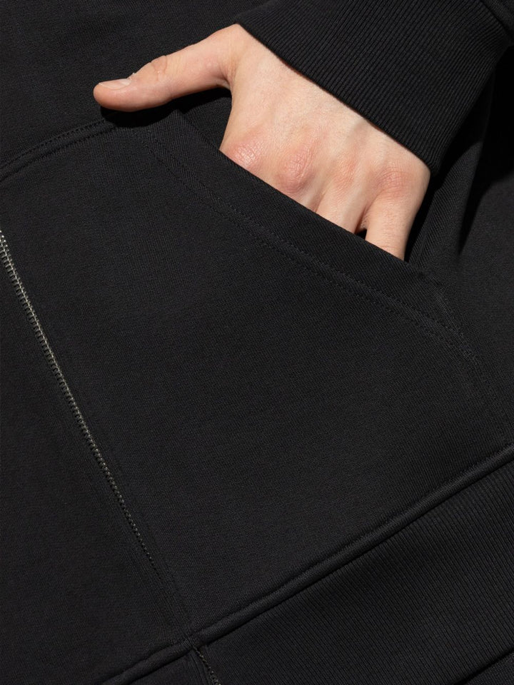 Givenchy Felpa con cappuccio e zip