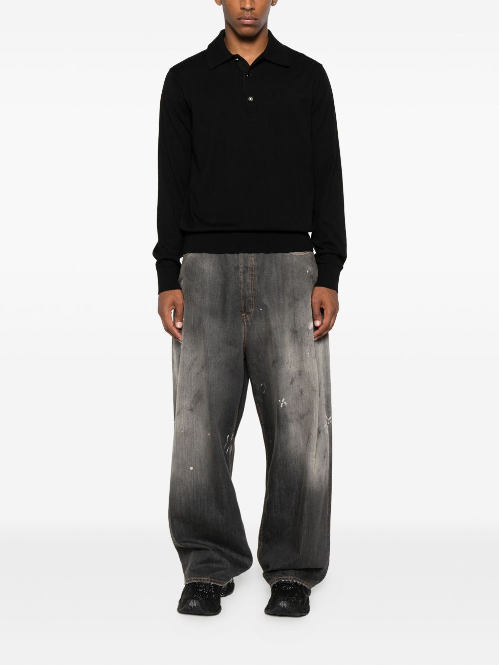 Givenchy Polo a maniche lunghe