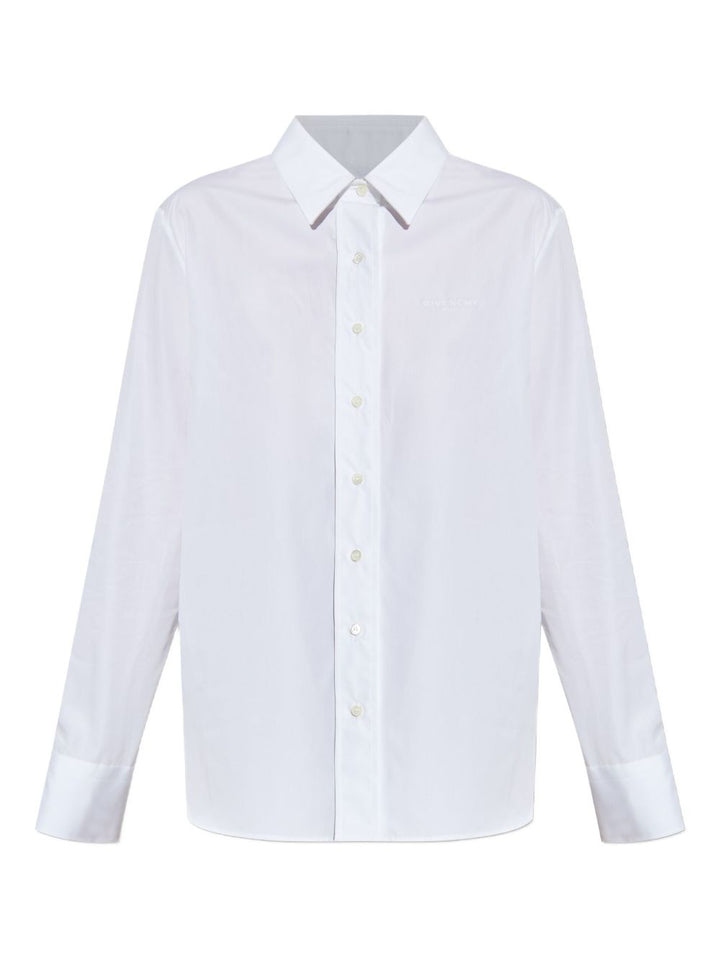 Givenchy Camicia in cotone con logo