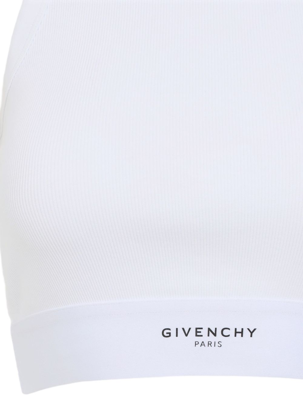 Givenchy
Canotta cropped in cotone con fascia GIVENCHY