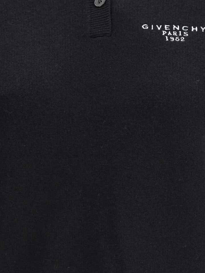 Givenchy Polo con logo a maniche corte