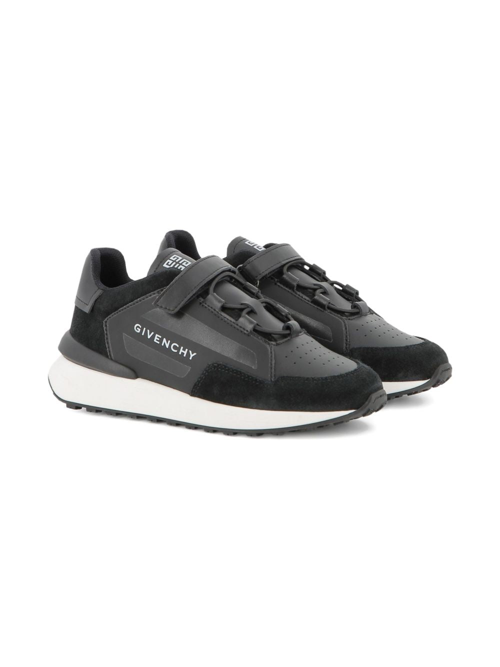 Givenchy Kids
Sneakers con inserti in pelle scamosciata