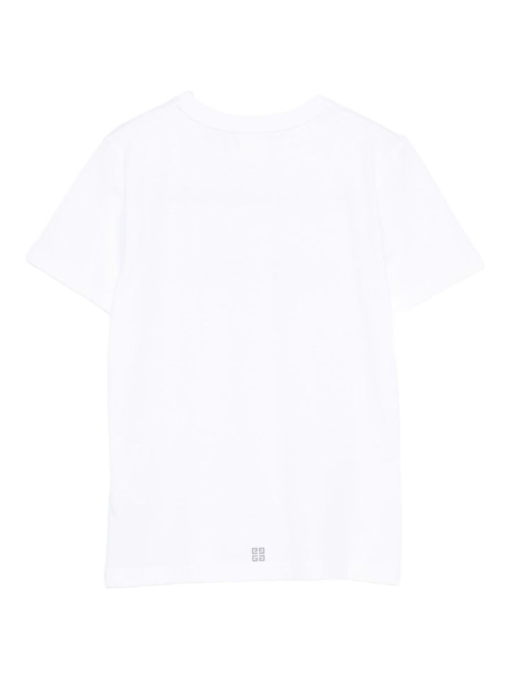 Givenchy Kids T-shirt con stampa logo