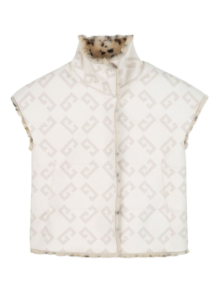 Givenchy Kids
Gilet con fodera in pelliccia sintetica leopardata