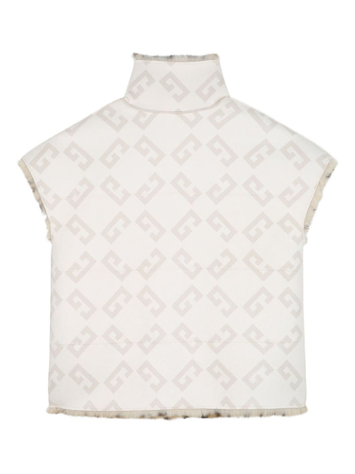 Givenchy Kids
Gilet con fodera in pelliccia sintetica leopardata
