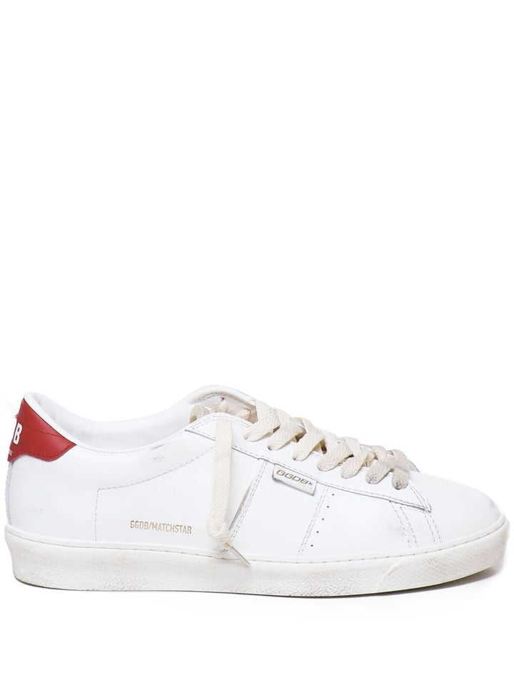 Golden Goose

Sneakers in pelle bianca/rossa