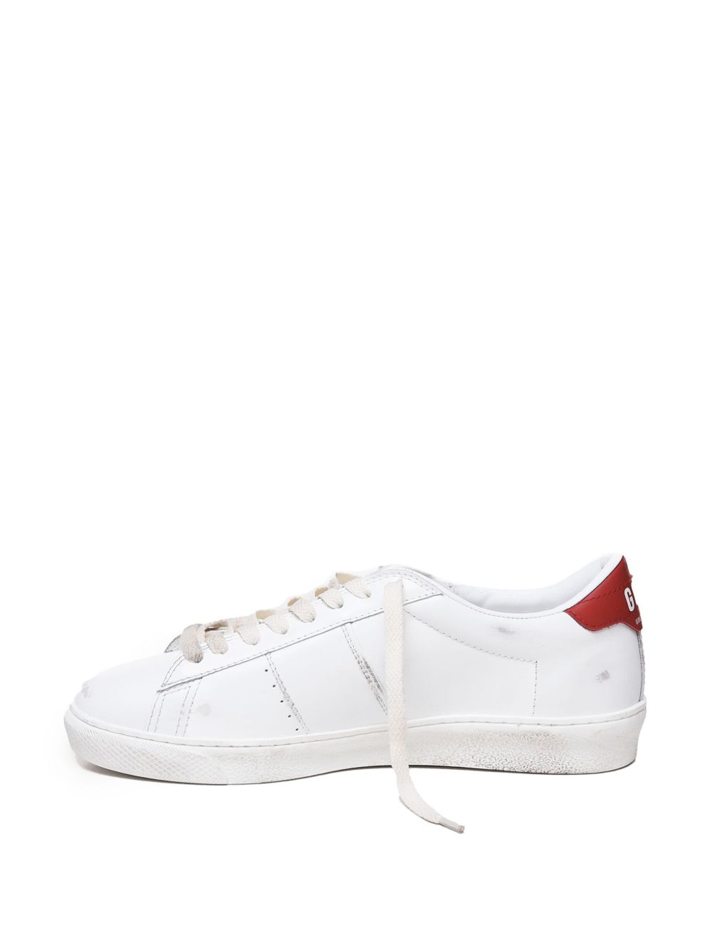 Golden Goose

Sneakers in pelle bianca/rossa