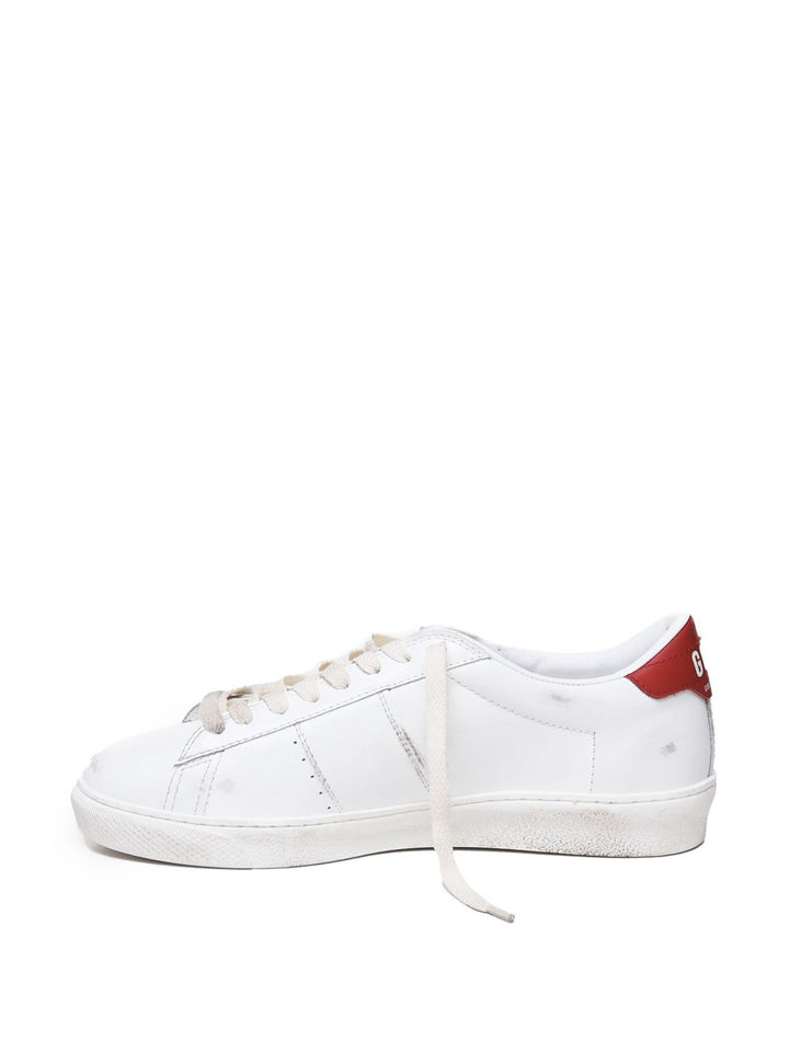 Golden Goose

Sneakers in pelle bianca/rossa
