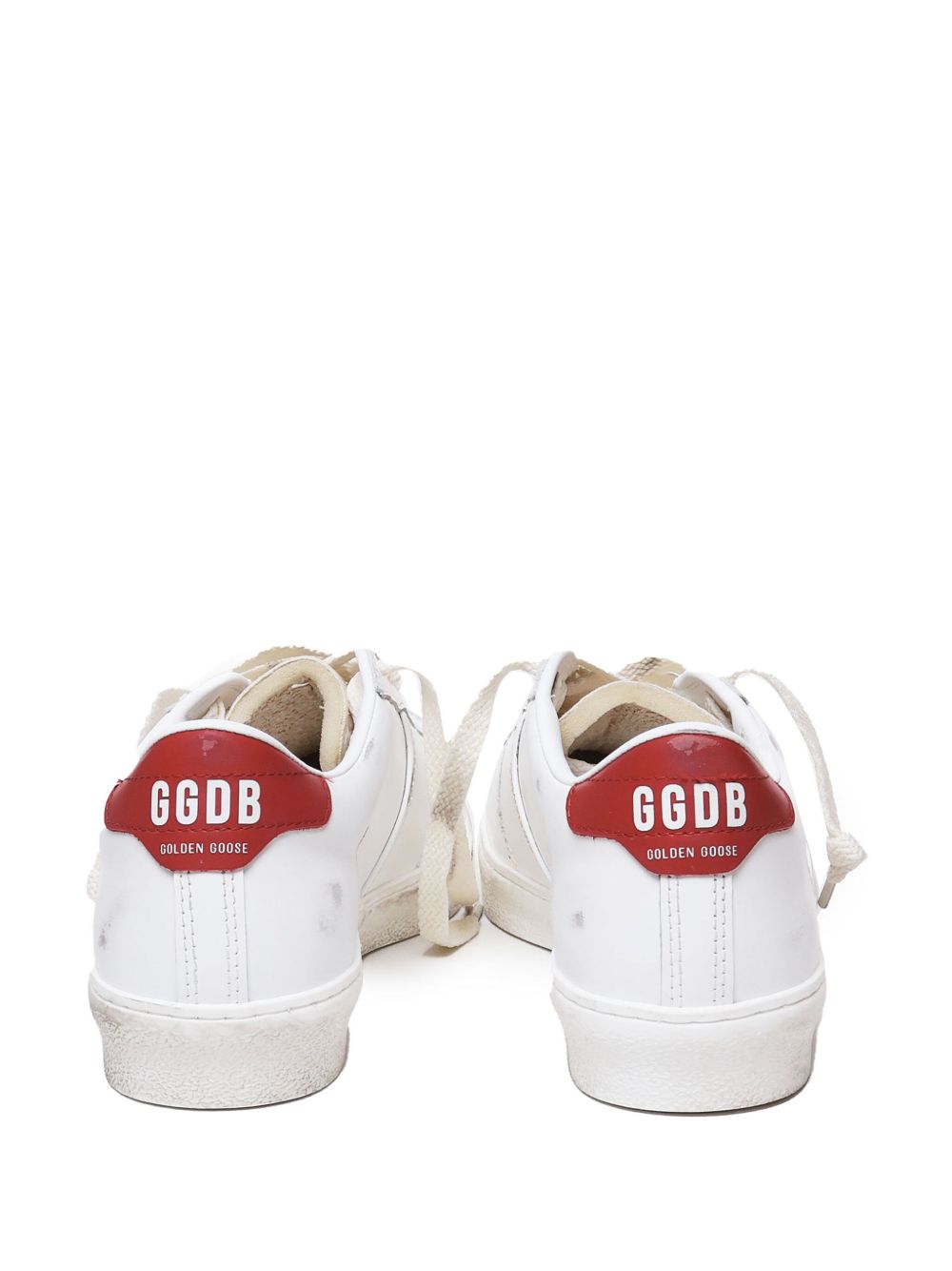 Golden Goose

Sneakers in pelle bianca/rossa