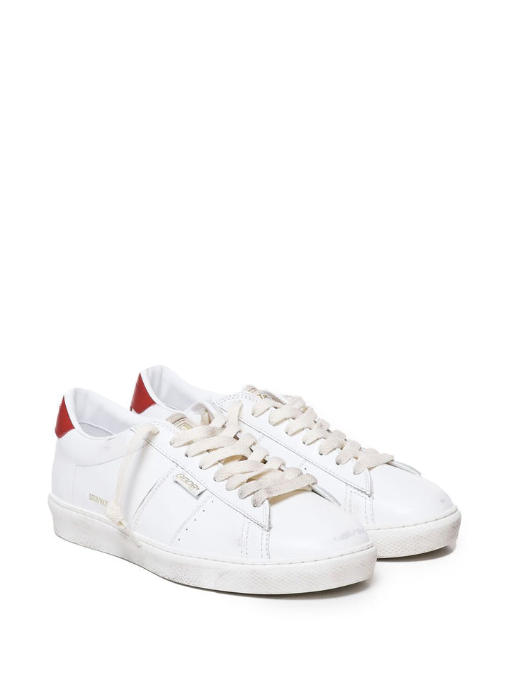 Golden Goose

Sneakers in pelle bianca/rossa