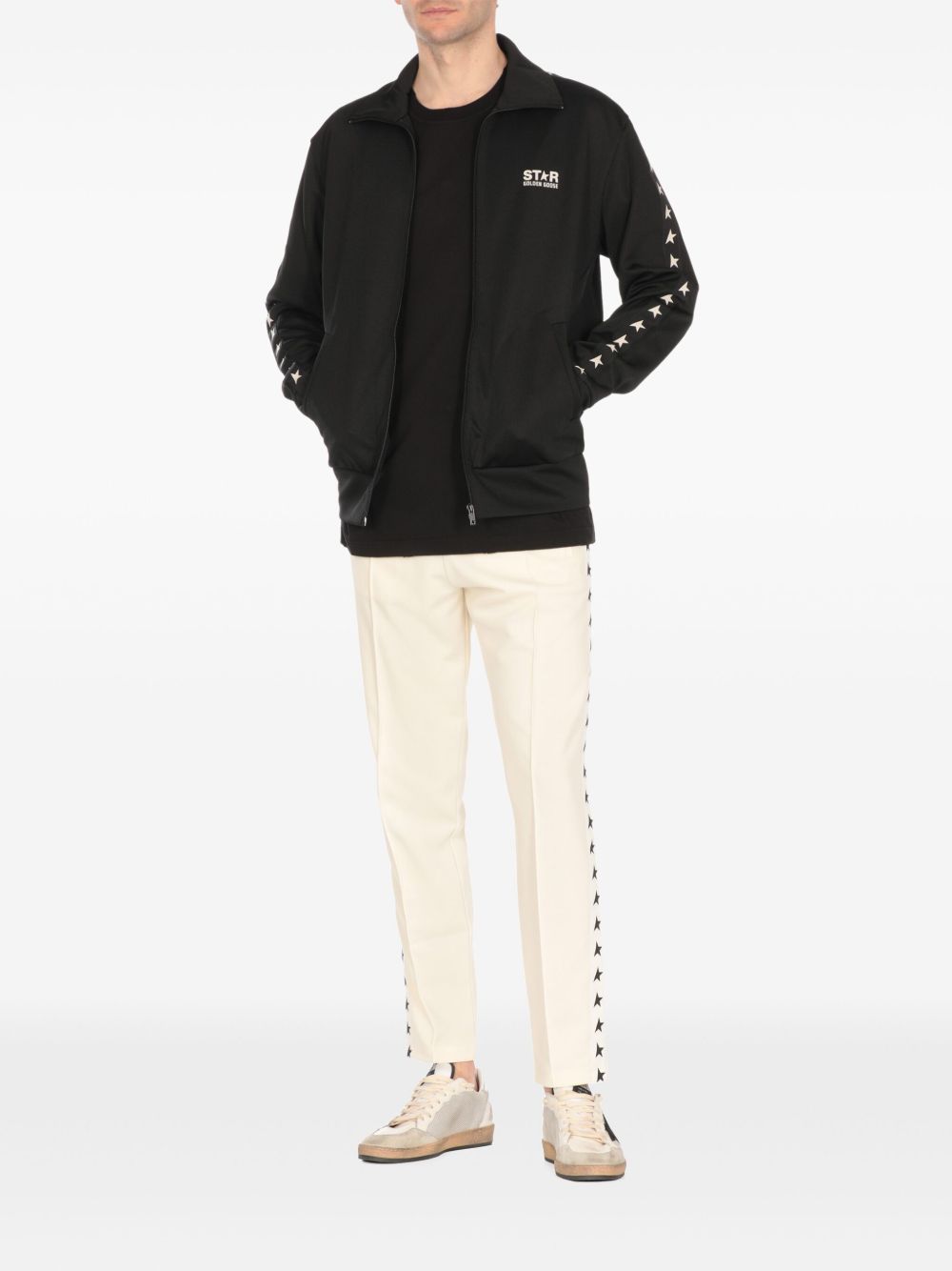 Golden Goose
Maglia nera con collo alto