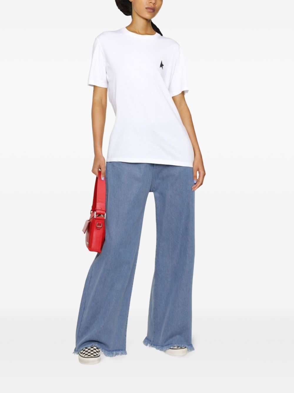 Golden Goose T-shirt con logo One Star