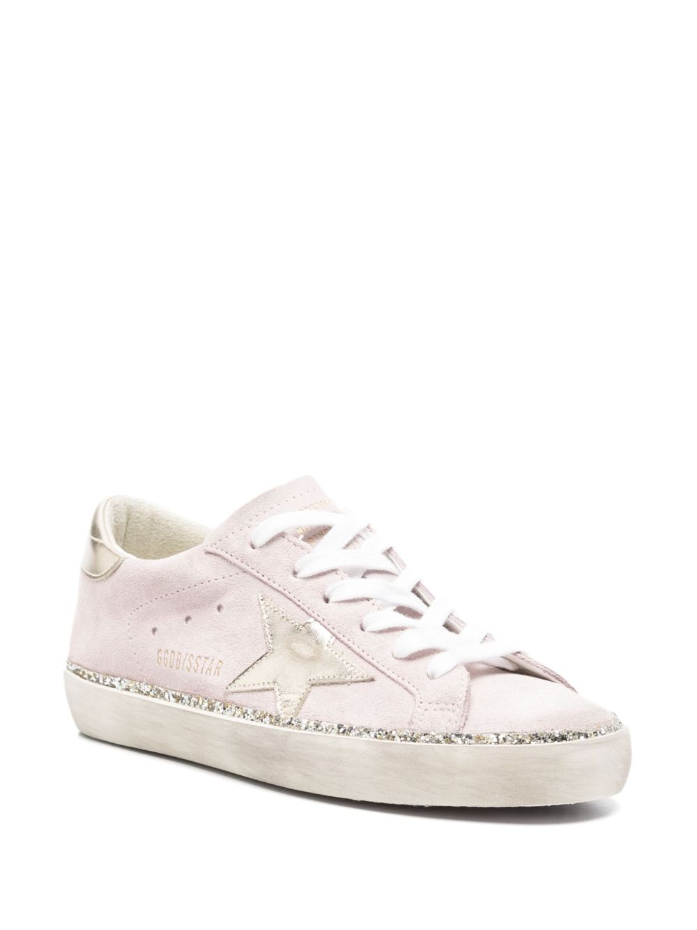 Golden Goose

Sneakers rosa chiaro con glitter