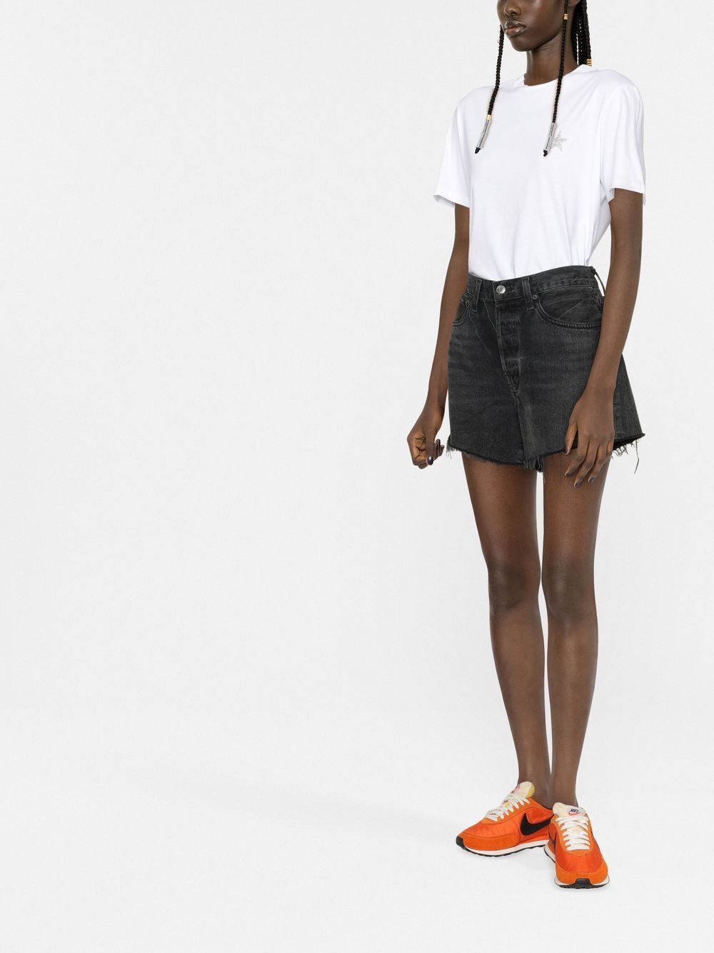 Golden Goose T-shirt bianca in cotone