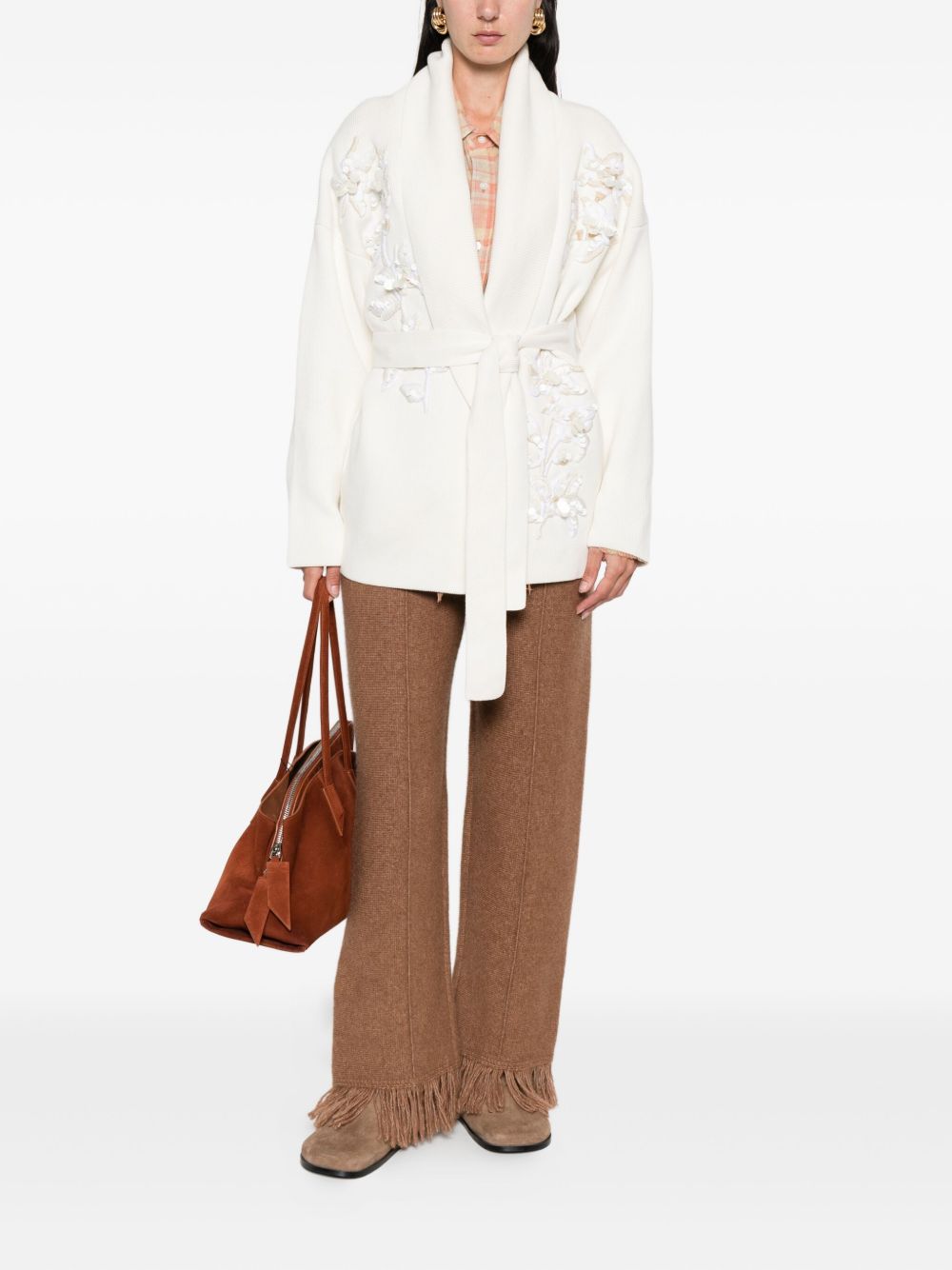 Golden Goose
Cardigan a fiori