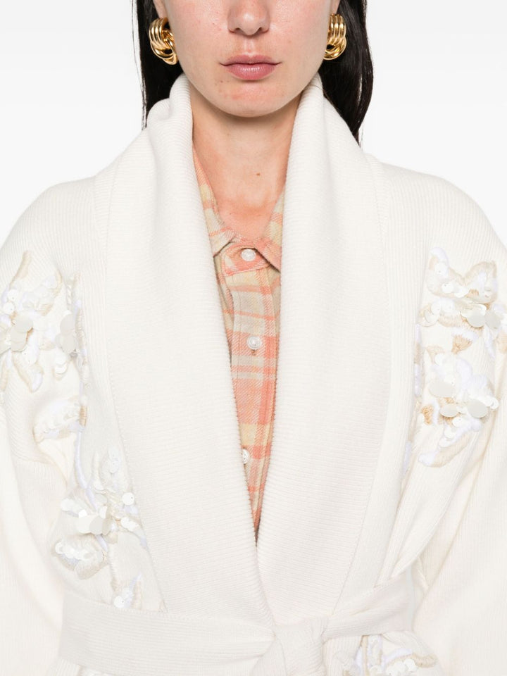 Golden Goose
Cardigan a fiori