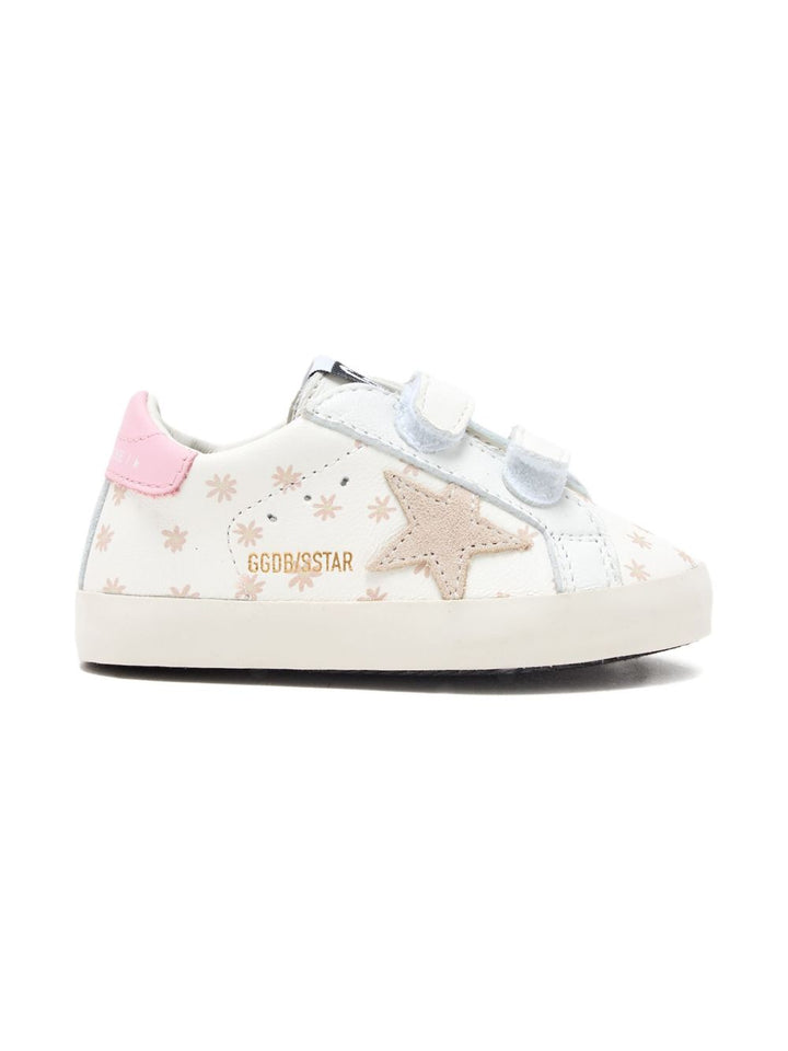 Golden Goose Kids
Sneakers Super Star a fiori