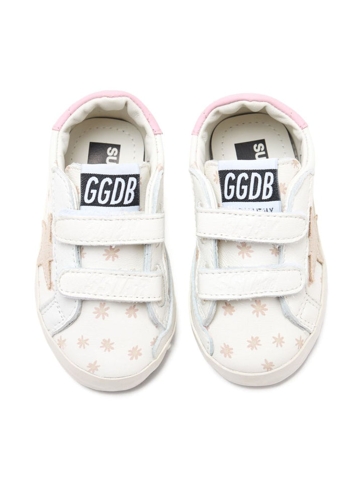 Golden Goose Kids
Sneakers Super Star a fiori