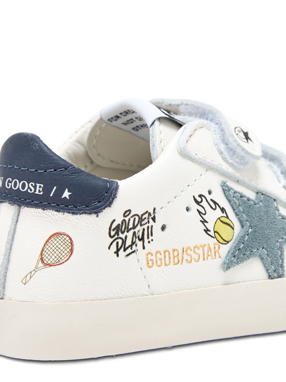 Golden Goose Kids
Sneakers Super Star con chiusura a strappo