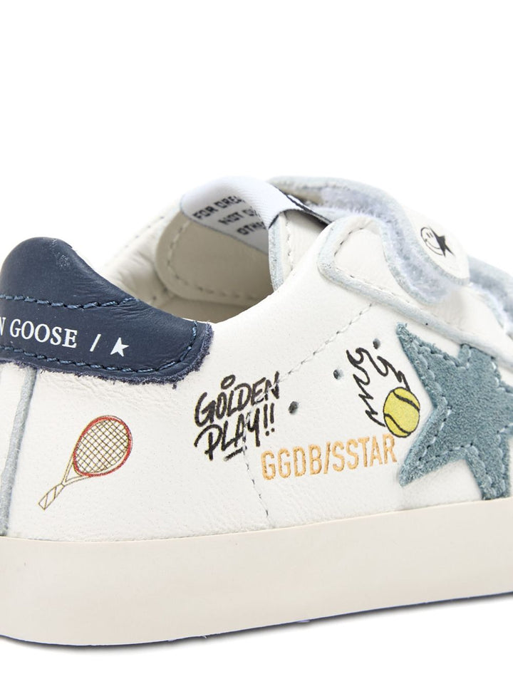 Golden Goose Kids
Sneakers Super Star con chiusura a strappo