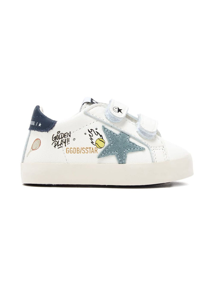 Golden Goose Kids
Sneakers Super Star con chiusura a strappo